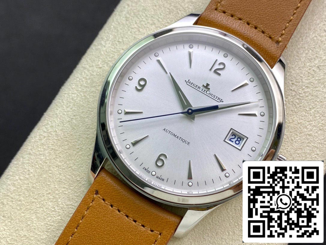 Jaeger-LeCoultre Master Control Date 4018420 ZF Factory 1:1 Best Edition Silver Dial US Replica Watch