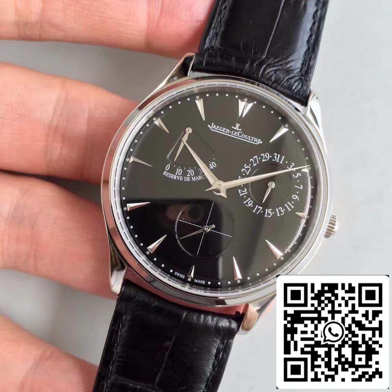 Jaeger-LeCoultre Master Ultra Thin 1378480 ZF Factory Men Watches 1:1 Best Edition Swiss ETA938 Black Dial US Replica Watch