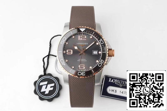 Longines Concas L3.781.3.78.9 1:1 Best Edition ZF Factory Grey Dial US Replica Watch