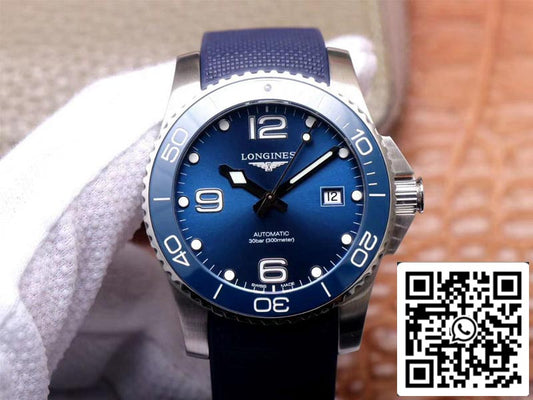 Longines Concas L3.781.4.96.9 1:1 Best Edition ZF Factory Blue Dial Swiss ETA2824 US Replica Watch