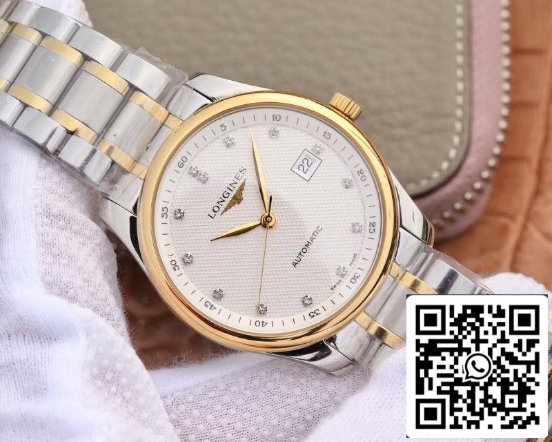 Longines Master Collection L2.793.5.97.7 1:1 Best Edition V9 factory yellow gold bezel Swiss Cal.L888 US Replica Watch