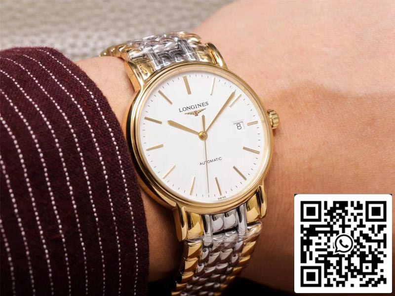 Longines Presence L4.921.2.12.7 1:1 Best Edition RM Factory White Dial Swiss ETA2892 US Replica Watch