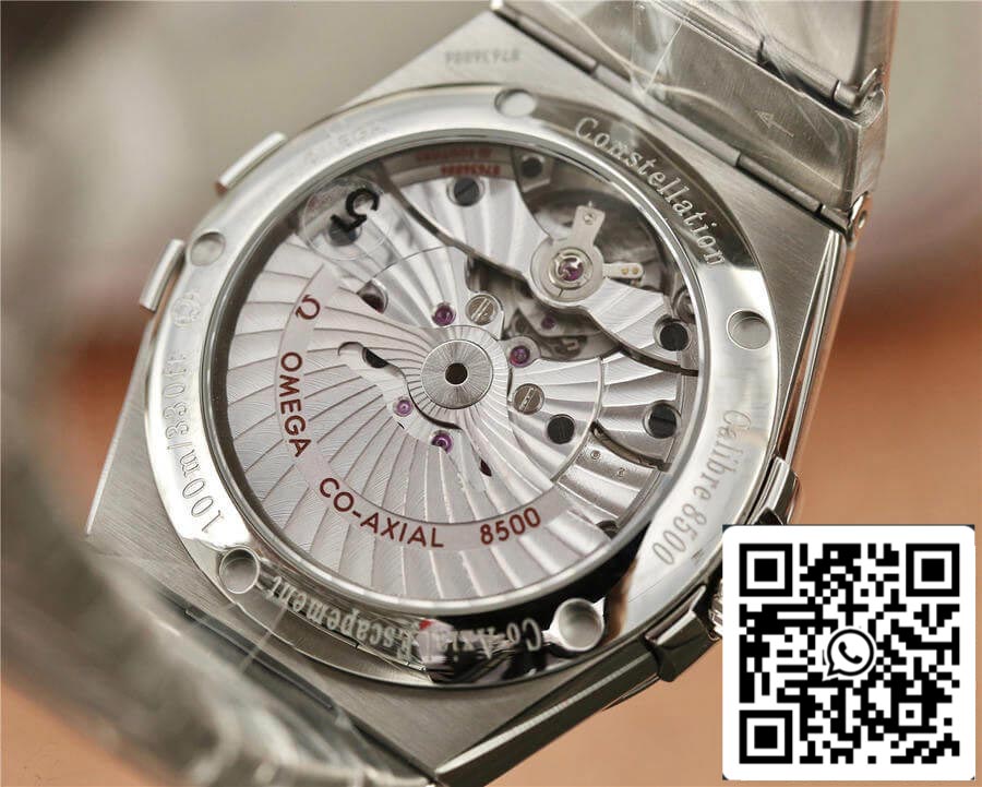Omega Constellation 123.10.38.21.02.001 1:1 Best Edition VS Factory Silvery White Dial US Replica Watch