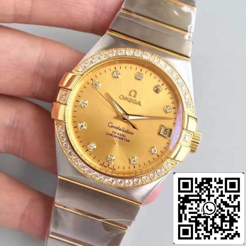Omega Constellation 123.25.35.20.58.001 3S Factory 1:1 Best Edition Swiss ETA8500 US Replica Watch