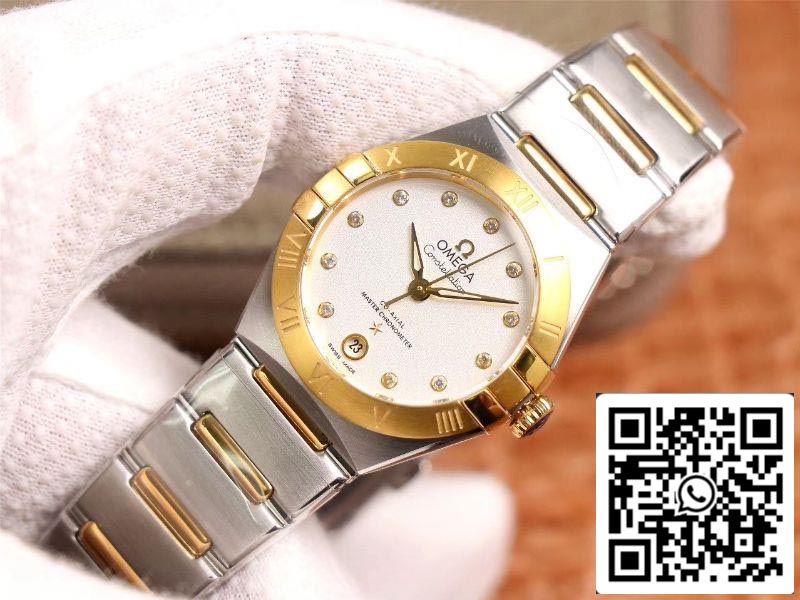 Omega Constellation 131.20.29.20.52.002 1:1 Best Edition 3S Factory V5 White Dial US Replica Watch