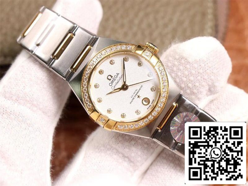 Omega Constellation 131.25.29.20.52.002 1:1 Best Edition 3S Factory V5 White dial Swiss NH05 US Replica Watch