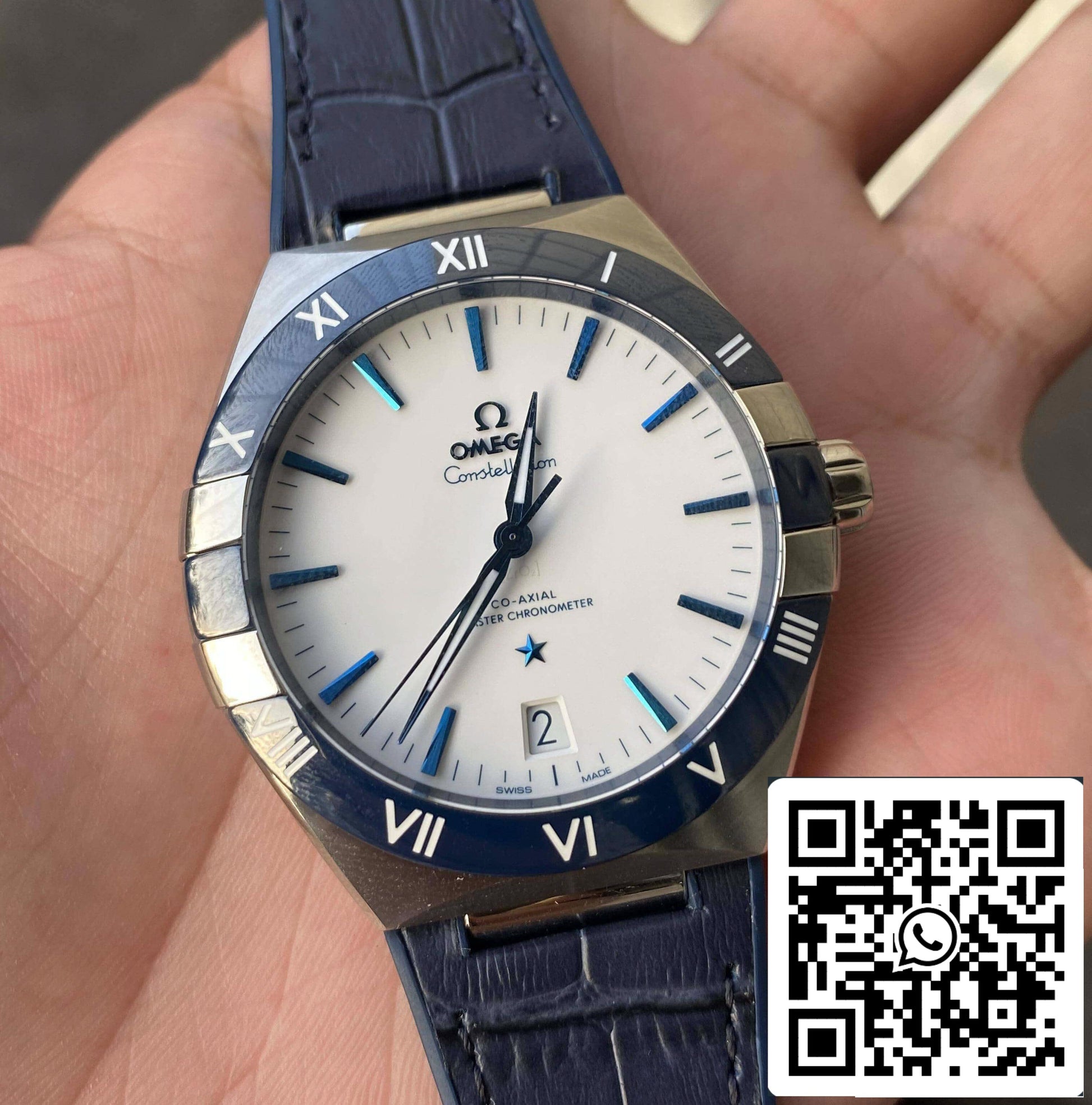 Omega Constellation 131.33.41.21.04.001 1:1 Best Edition VS Factory White Dial US Replica Watch