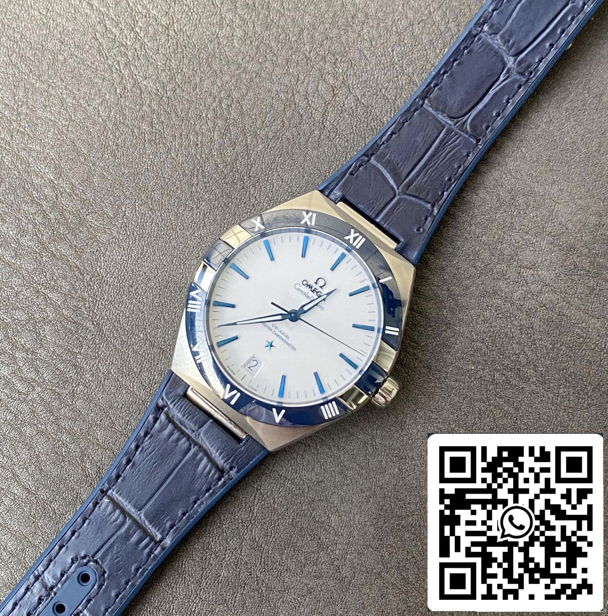 Omega Constellation 131.33.41.21.04.001 1:1 Best Edition VS Factory White Dial US Replica Watch