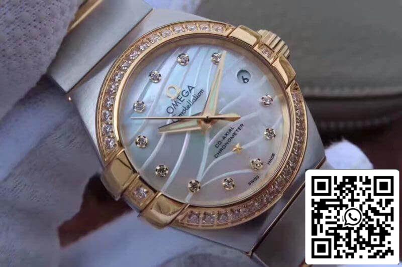 Omega Constellation Double Eagle Lady 3S Factory 1:1 Best Edition Swiss ETA8520 US Replica Watch