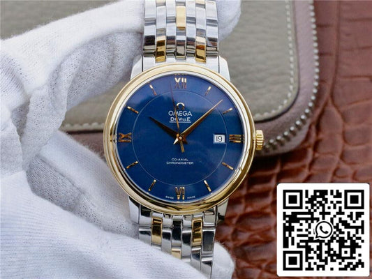 Omega De Ville 424.20.37.20.03.001 1:1 Best Edition TW Factory Yellow Gold US Replica Watch