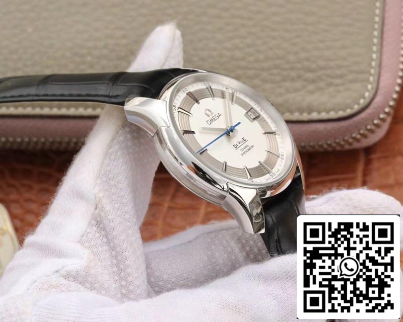 Omega De Ville 431.33.41.21.02.001 1:1 Best Edition VS Factory White Dial Swiss ETA8500 US Replica Watch