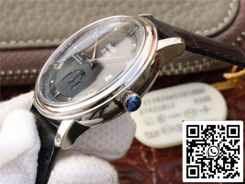 Omega De Ville Prestige 424.13.40.21.06.001 TW Factory 1:1 Best Edition Swiss ETA2824 Gray Dial US Replica Watch