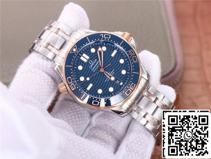 Omega Seamaster 210.20.42.20.03.002 1:1 Best Edition VS Factory Blue Dial US Replica Watch