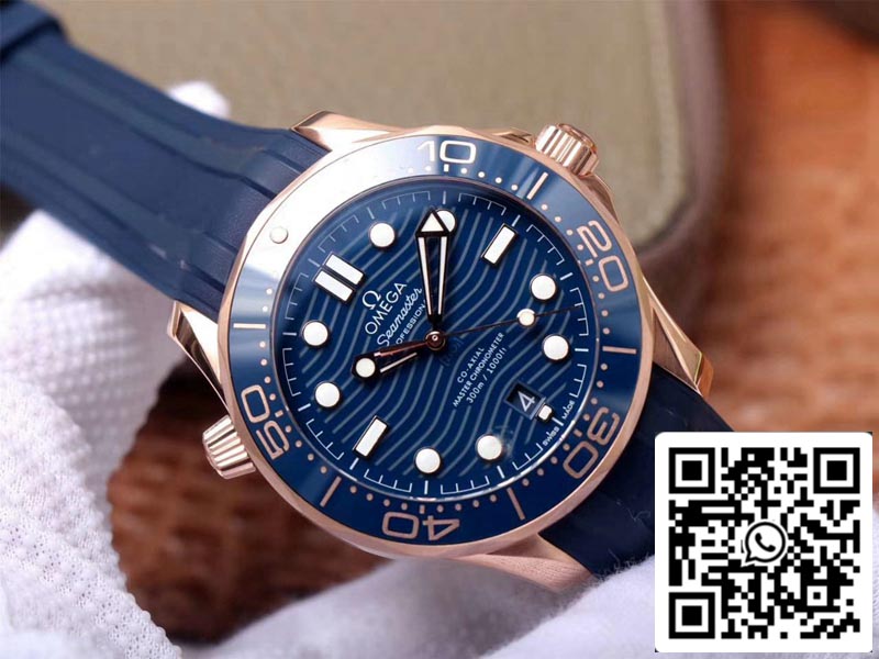 Omega Seamaster 210.62.42.20.03.001 1:1 Best Edition VS Factory Blue Dial Swiss ETA8801 US Replica Watch