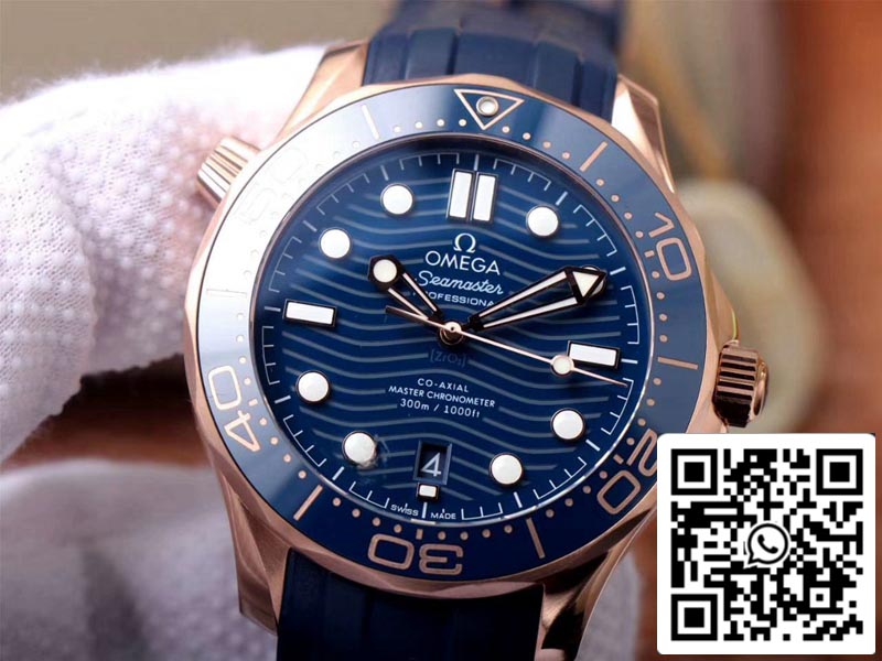 Omega Seamaster 210.62.42.20.03.001 1:1 Best Edition VS Factory Blue Dial Swiss ETA8801 US Replica Watch