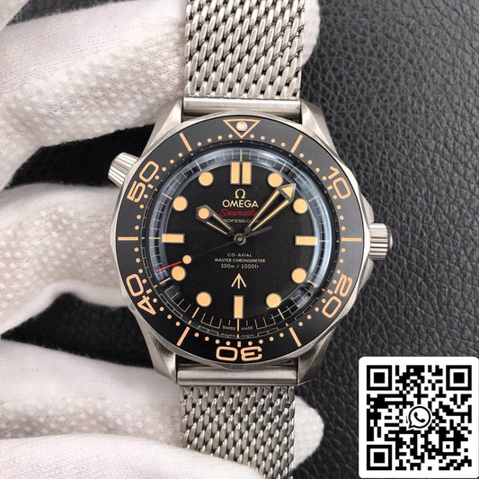 Omega Seamaster 210.90.42.20.01.001 James Bond 007 1:1 Best Edition VS Factory Titanium Metal US Replica Watch