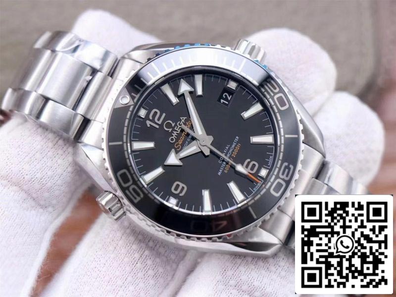 Omega Seamaster 215.30.40.20.01.001 Planet Ocean 600M 1:1 Best Edition VS Factory Black Dial Swiss ETA8800 US Replica Watch