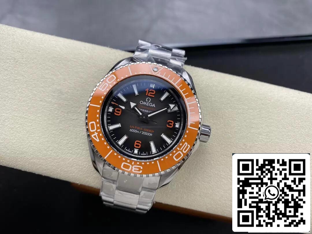 Omega Seamaster 215.30.46.21.06.001 1:1 Best Edition VS Factory Orange Bezel US Replica Watch