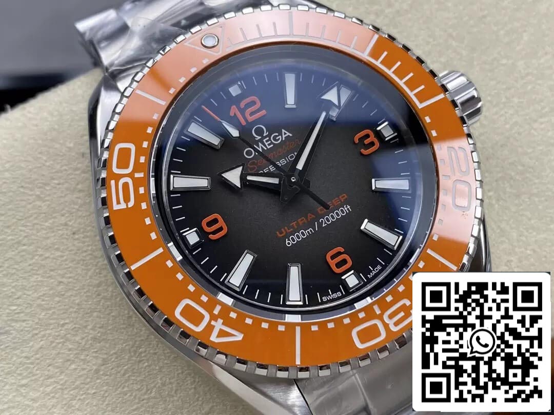 Omega Seamaster 215.30.46.21.06.001 1:1 Best Edition VS Factory Orange Bezel US Replica Watch