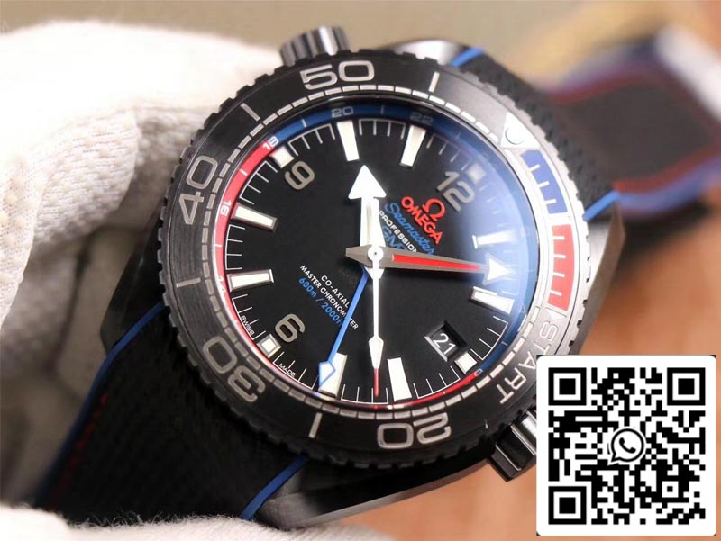 Omega Seamaster 215.92.46.22.01.004 1:1 Best Edition VS Factory Black Dial Swiss ETA8906 US Replica Watch