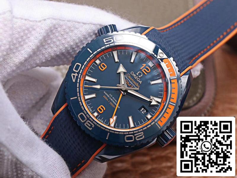 Omega Seamaster 215.92.46.22.03.001 1:1 Best Edition VS Factory Blue Ceramic Swiss ETA8906 US Replica Watch