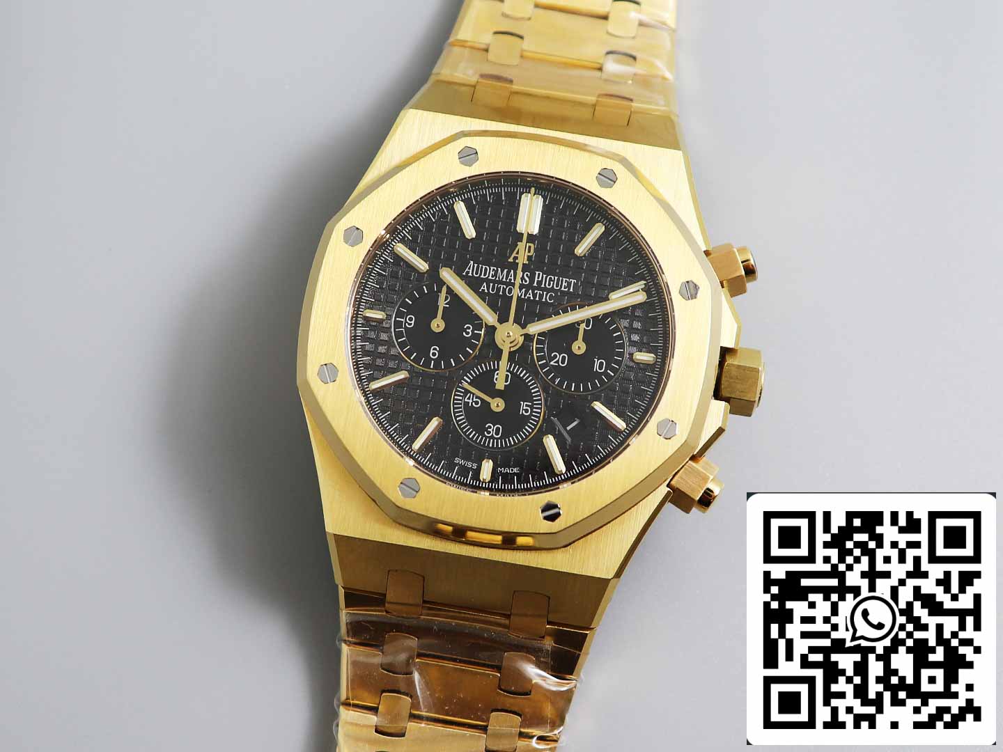 Audemars Piguet Royal Oak 26331 1:1 Best Edition OM Factory Black Dial Yellow Gold