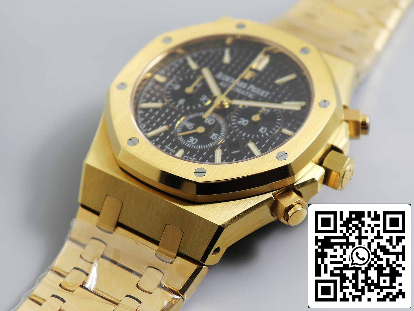 Audemars Piguet Royal Oak 26331 1:1 Best Edition OM Factory Black Dial Yellow Gold