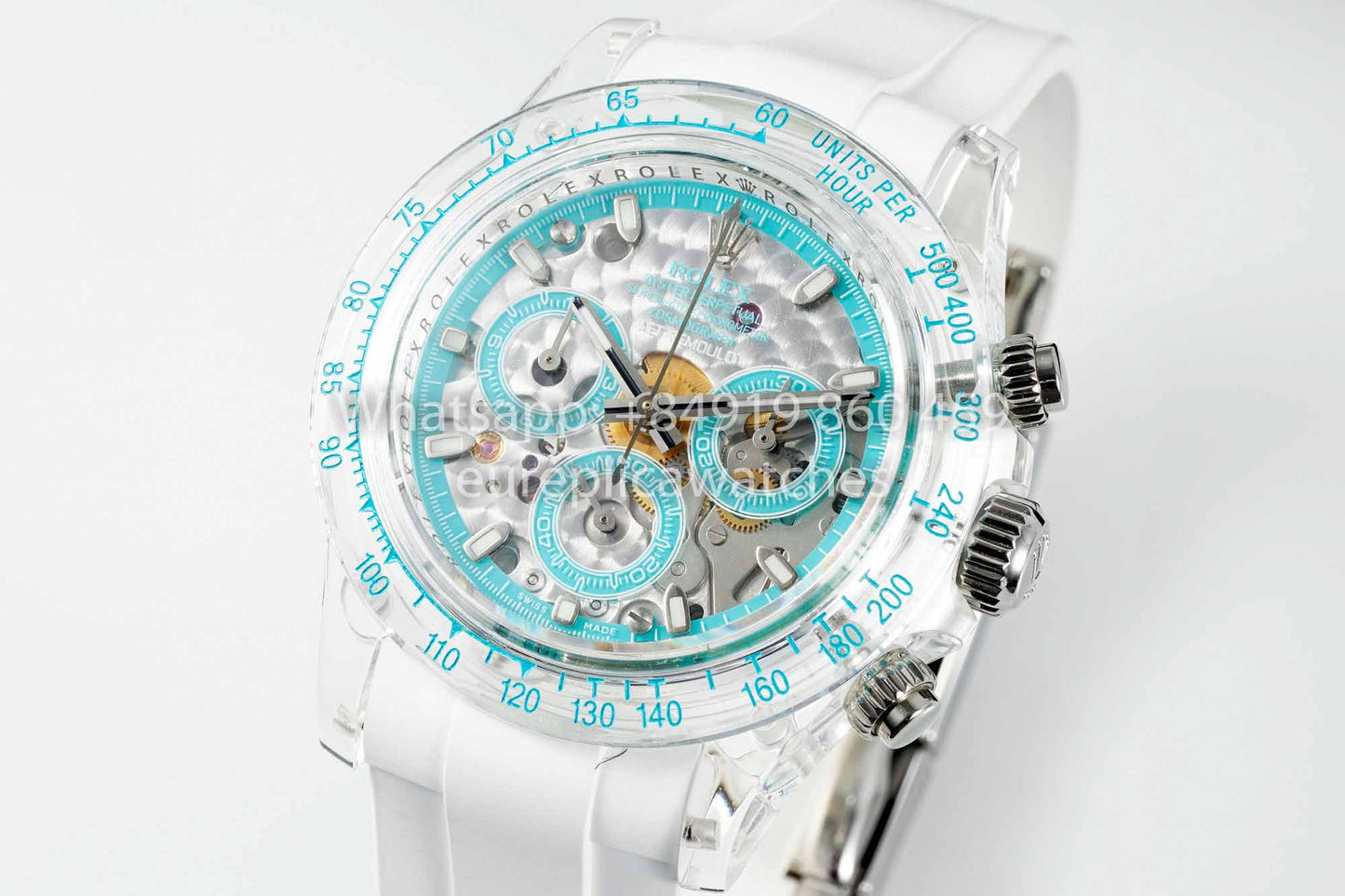 AET REMOULD  Rolex Daytona "Abu Dhabi Blue" Saphire 1:1 Best Clone N6F Factory