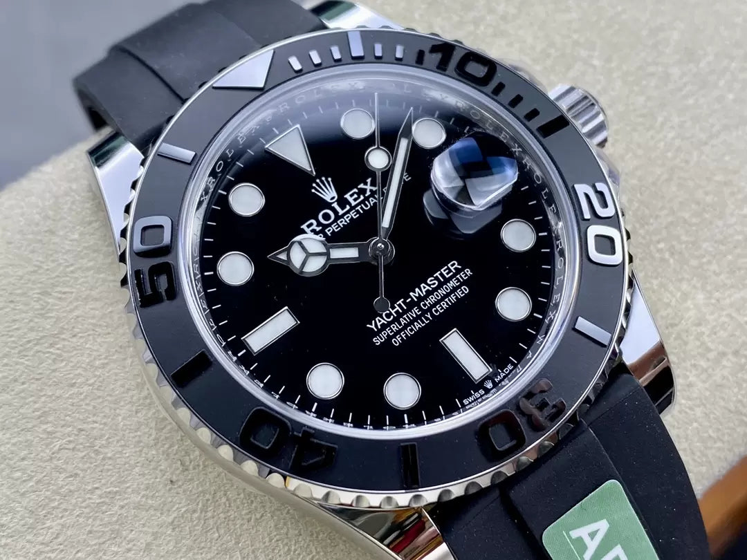 Rolex Yacht-Master 42 Cadran Noir M226659-0003 1:1 Meilleure Édition AR Version Contrepoids d'Usine