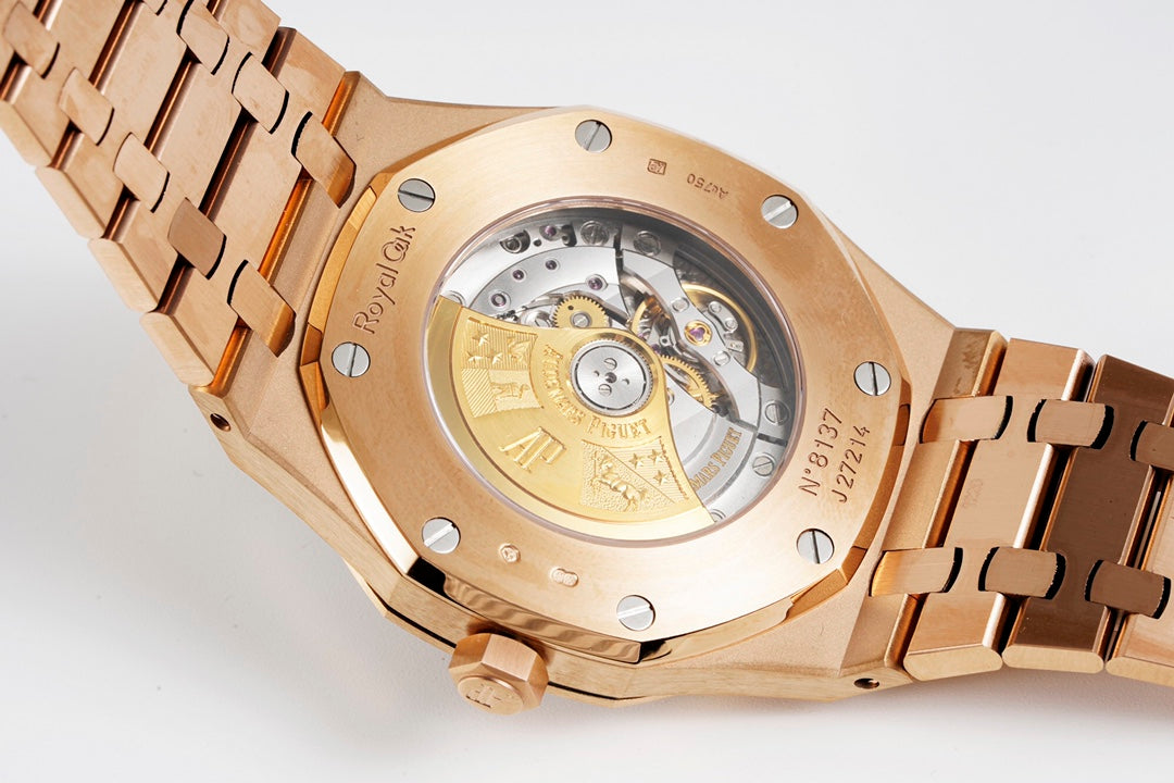 Audemars Piguet Royal Oak 15400ST 1:1 Best Edition ZF Factory White Dial Rose Gold