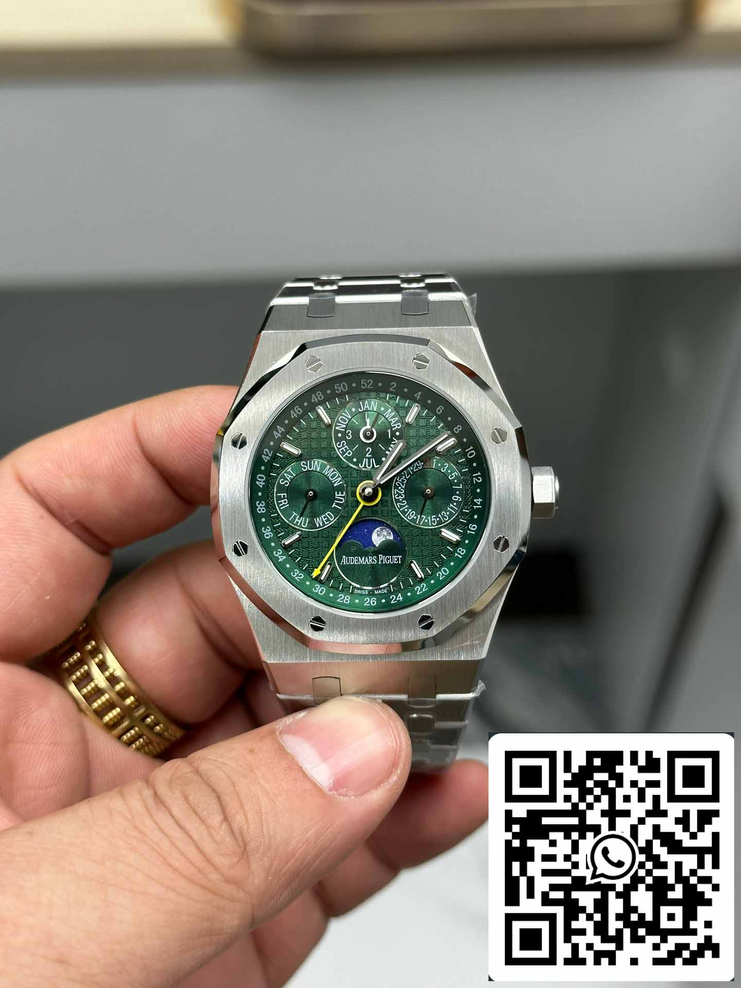 Audemars Piguet Royal Oak 26574BA.OO.1220BA.01 Edición 1:1 Mejor Versión Fábrica BBR Esfera Azul