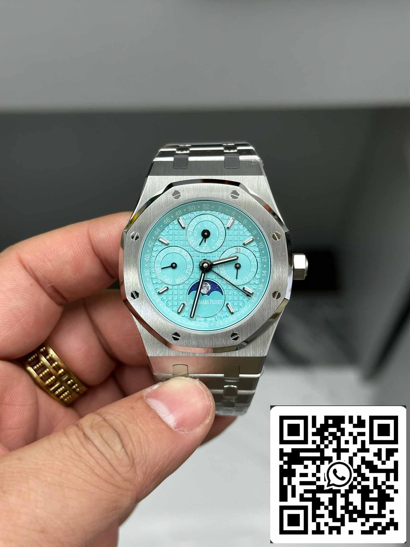 Audemars Piguet Royal Oak 26574BA.OO.1220BA.01 Edición 1:1 Mejor Versión Fábrica BBR Esfera Azul