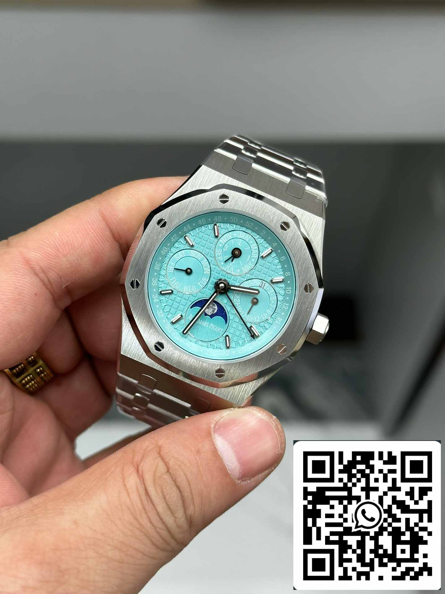 Audemars Piguet Royal Oak 26574BA.OO.1220BA.01 Edición 1:1 Mejor Versión Fábrica BBR Esfera Azul