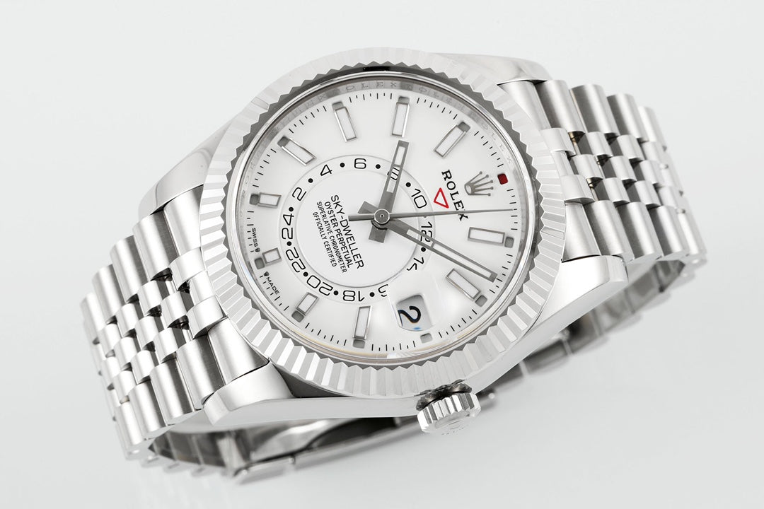 Rolex Sky Dweller M326934-0002 1:1 Meilleure édition ZF Factory Cadran blanc Nouvelle version 2024