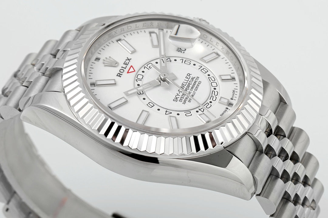 Rolex Sky Dweller M326934-0002 1:1 Meilleure édition ZF Factory Cadran blanc Nouvelle version 2024