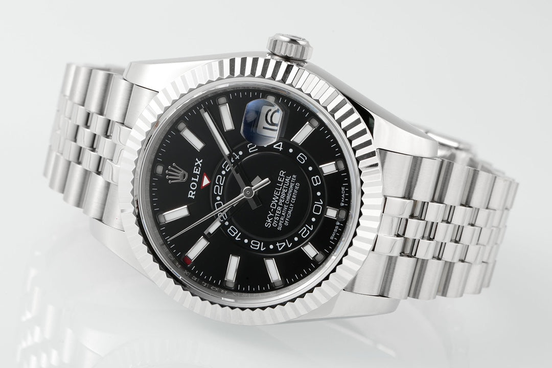 Rolex Sky Dweller M336933-0004 1:1 Meilleure édition ZF Factory Cadran noir Nouvelle version 2024