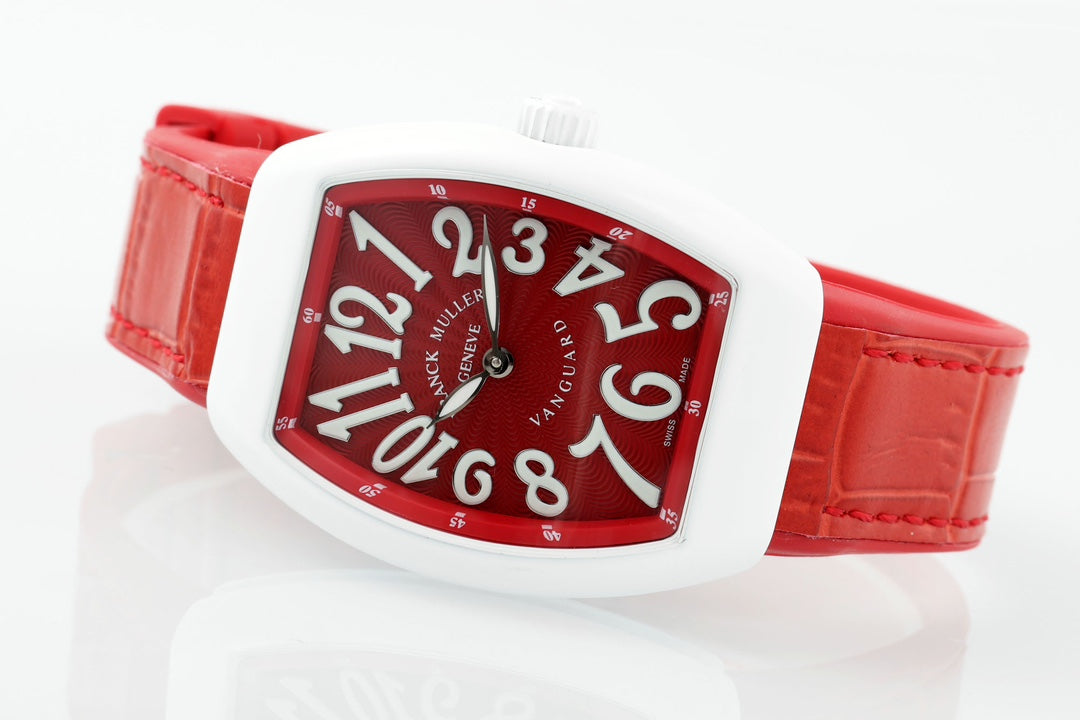 Franck Muller V32 Women's Yachting 1:1 Best Edition ABF Factory Red Dial