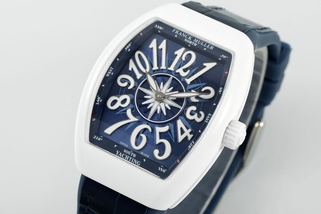 Franck Muller V32 Women's Yachting 1:1 Best Edition ABF Factory Blue Dial