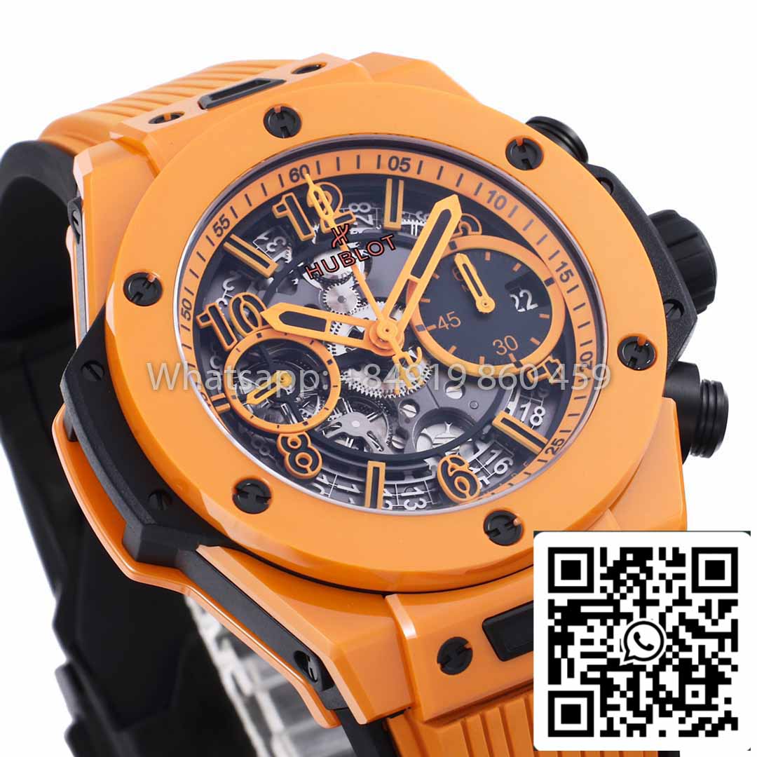 Hubot Big Bang Unico Orange Ceramic 441.CU.5910.RX BBF Factory 1:1 Best Clone