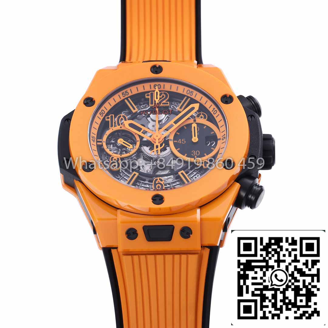 Hubot Big Bang Unico Orange Ceramic 441.CU.5910.RX BBF Factory 1:1 Best Clone