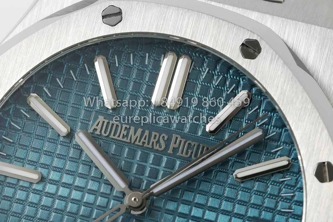 Audemars Piguet Royal Oak 15510ST from IPF Factory 1:1 Best Clone Light Blue Dial Stainless Steel