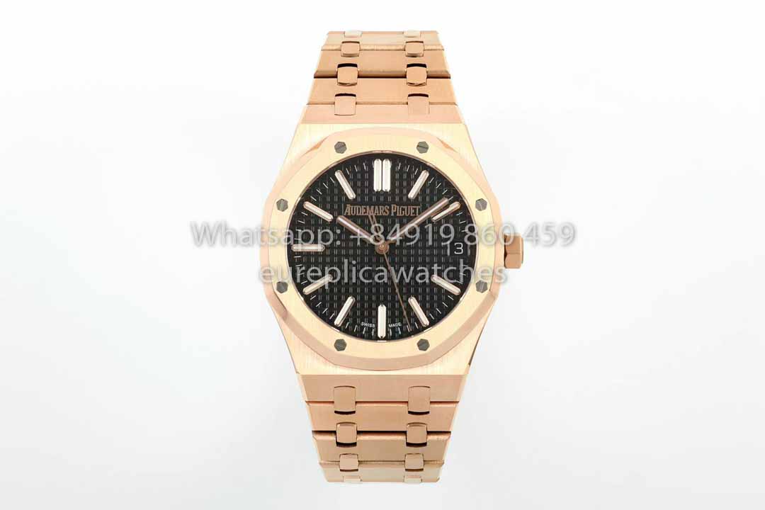 Audemars Piguet Royal Oak  15510ST from IPF Factory 1:1 Best Clone Black Dial Rose Gold