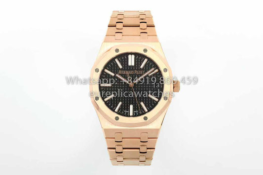 Audemars Piguet Royal Oak  15510ST from IPF Factory 1:1 Best Clone Black Dial Rose Gold