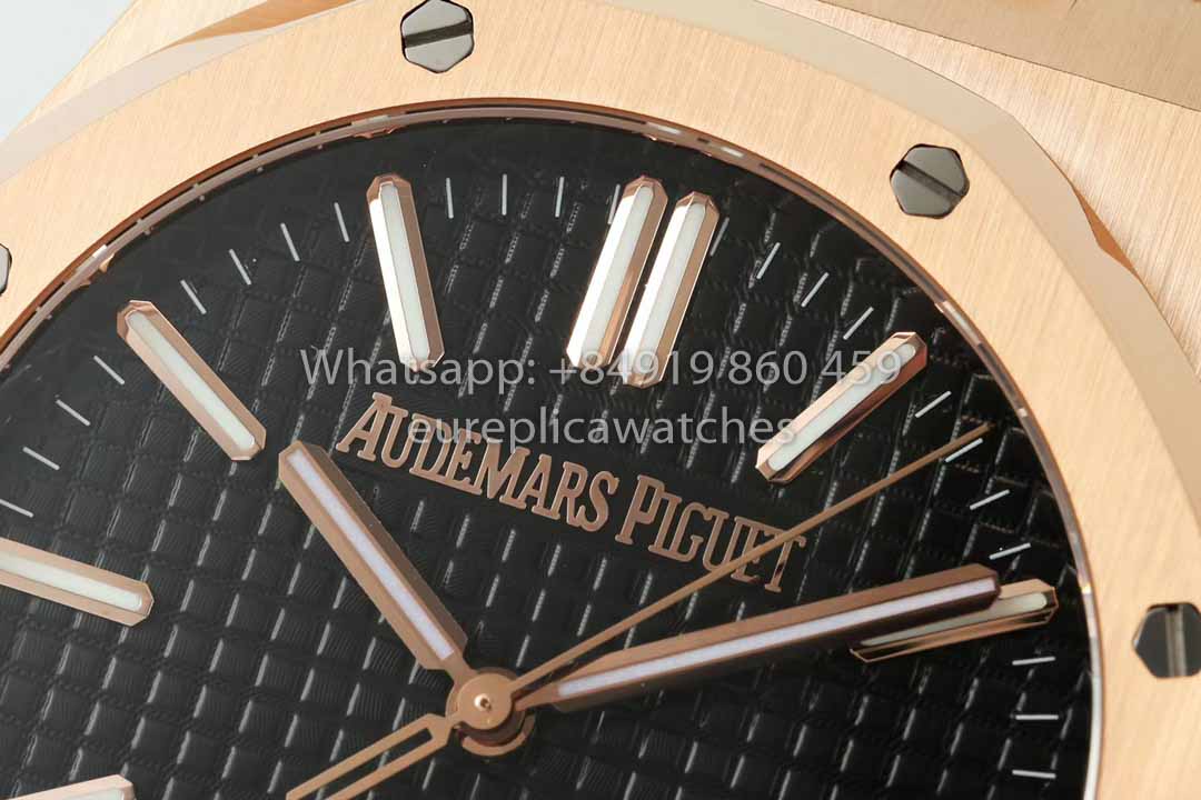 Audemars Piguet Royal Oak  15510ST from IPF Factory 1:1 Best Clone Black Dial Rose Gold