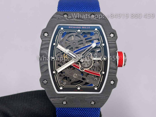 Replik Richard Mille RM67-02 Carbon NTPT Sébastien Ogier 1:1 Best Clone V2