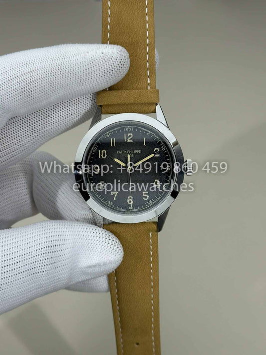 Patek Philippe Calatrava 5226G-001 Brown Strap 1:1 Best Clone GR upgraded luminous version