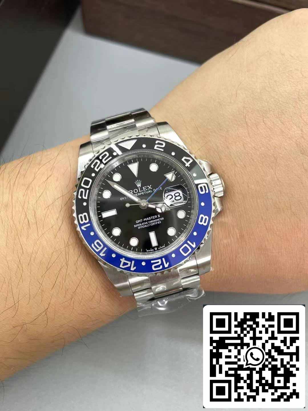 Rolex GMT Master II 116710BLNR-78200 1:1 Best Edition Clean Factory Black Dial