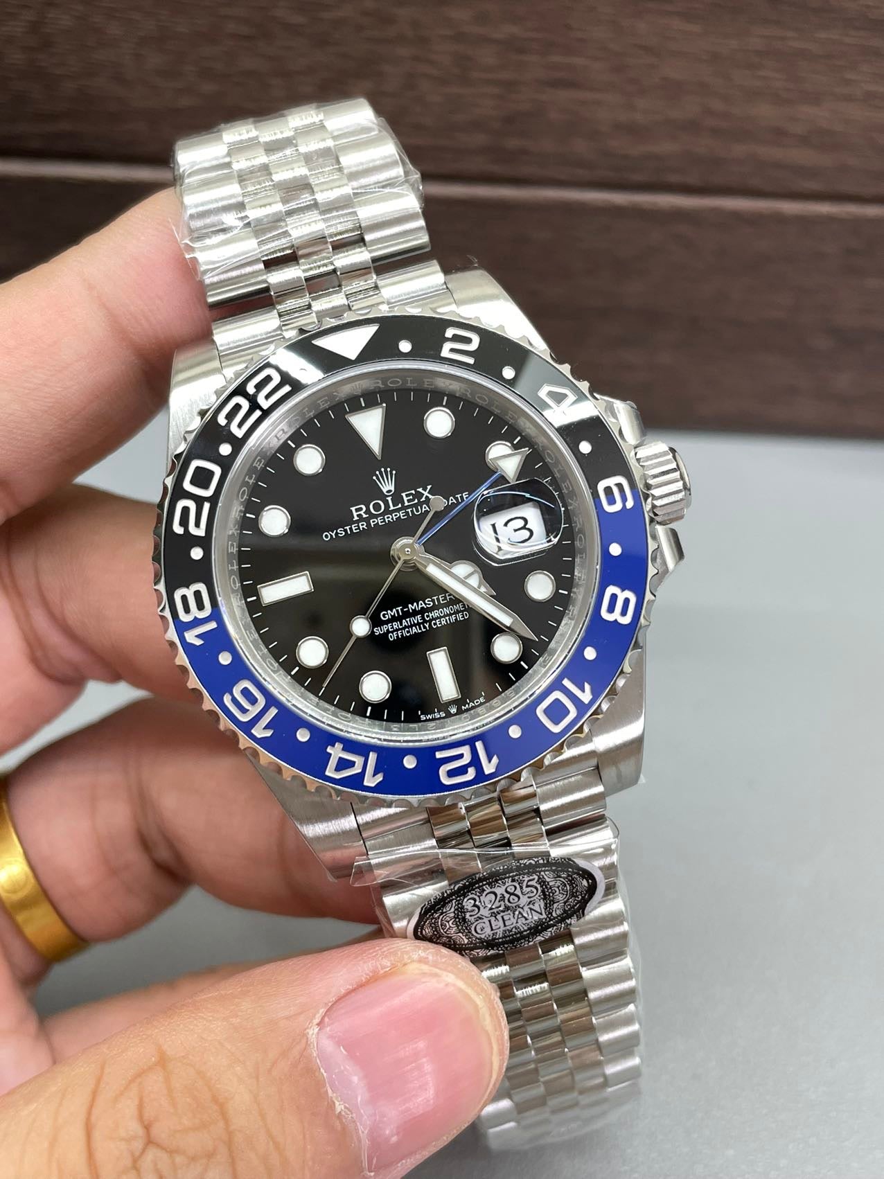 Rolex GMT Master II M126710BLNR-0002 1:1 Meilleure édition Clean Factory V3 Cadran noir