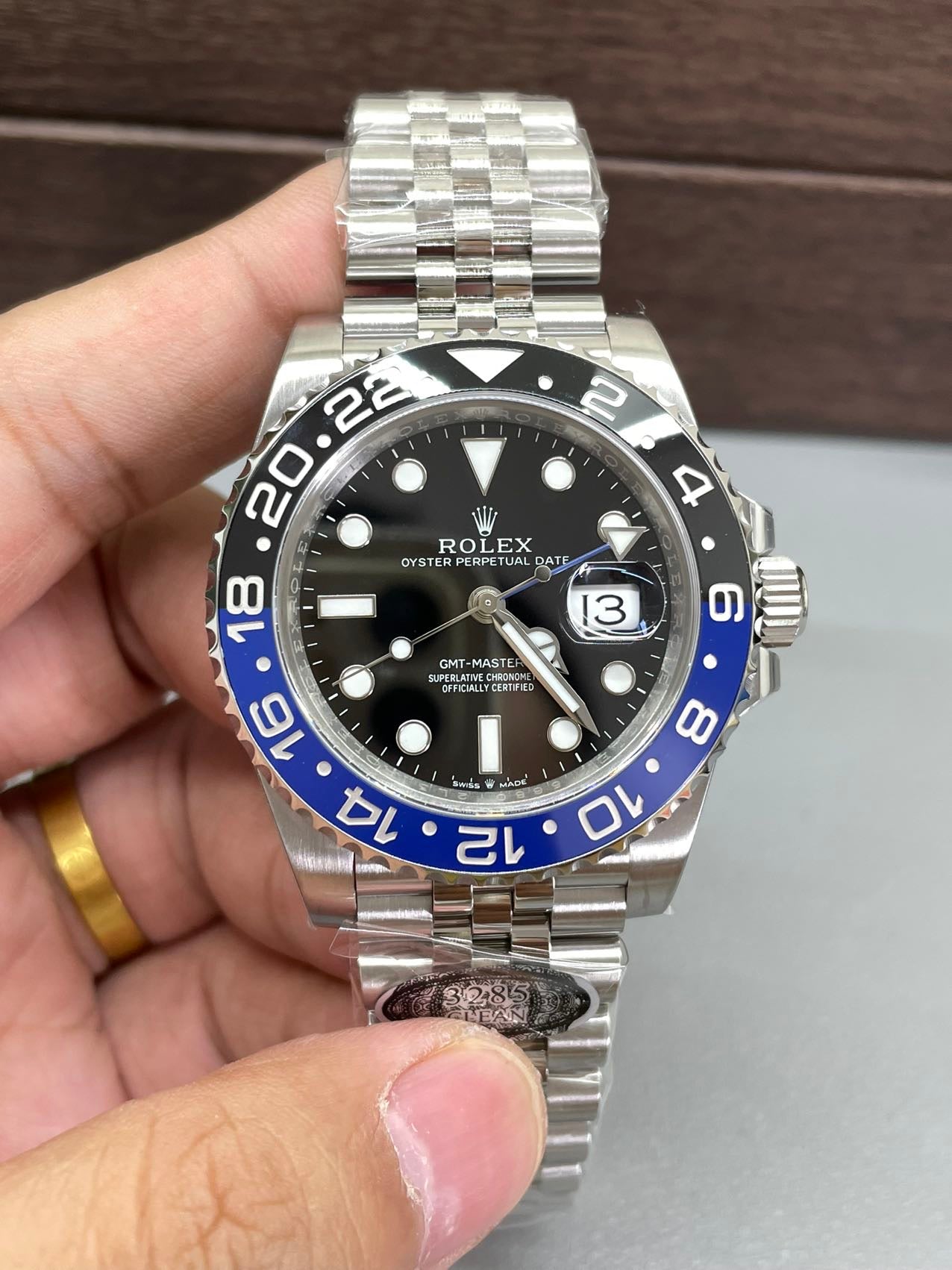 Rolex GMT Master II M126710BLNR-0002 1:1 Meilleure édition Clean Factory V3 Cadran noir