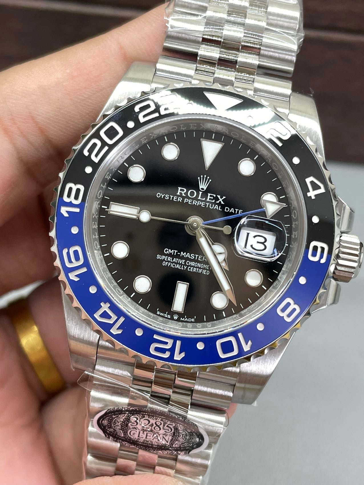 Rolex GMT Master II M126710BLNR-0002 1:1 Meilleure édition Clean Factory V3 Cadran noir